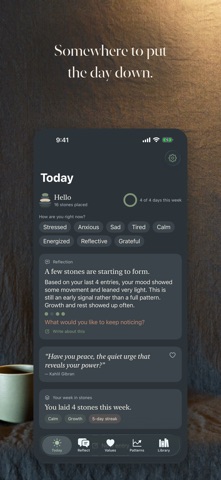 Cairn: Reflect & Grow Screenshot 1 of 6