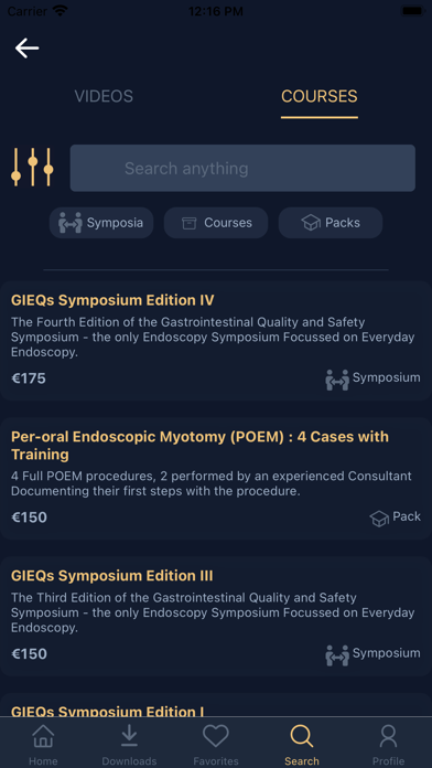 GIEQs - the App Screenshot