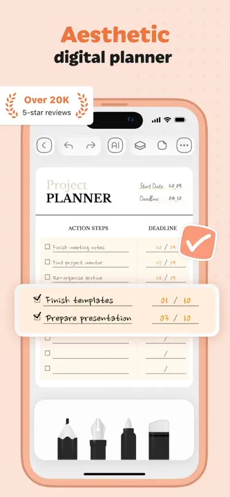 Digital Planner: Screenshot 1 von 6