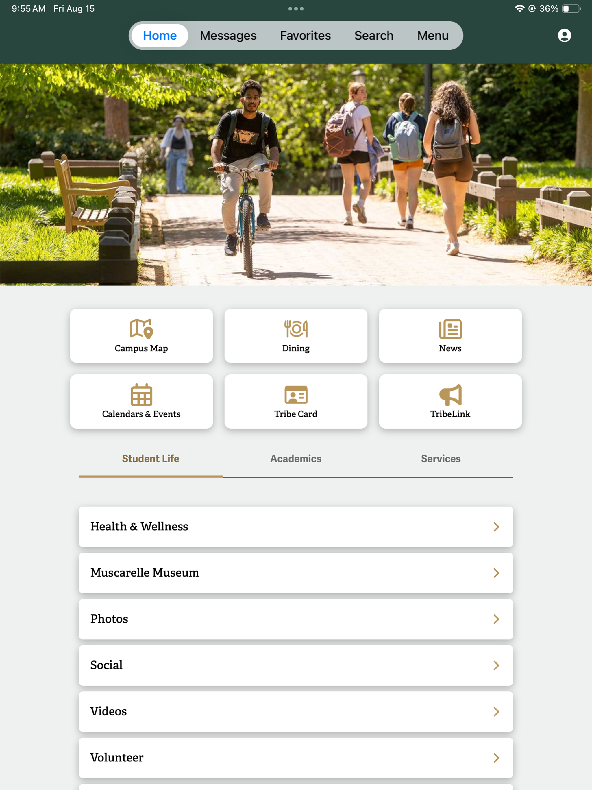 William & Mary Mobile screenshot 12