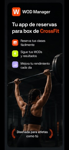 WOD Manager App Screenshot 1 of 5