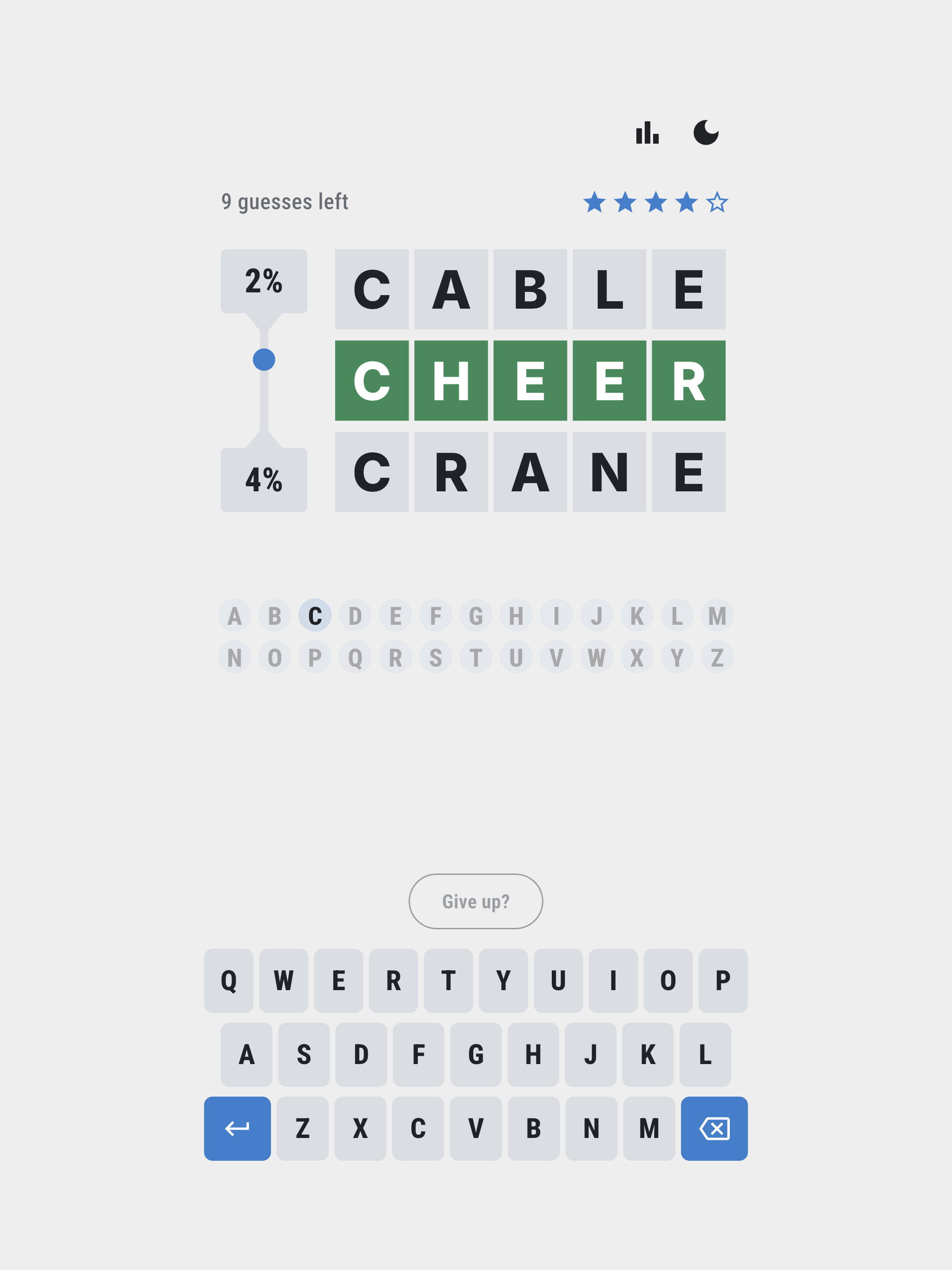 Middly Word Puzzle screenshot 5