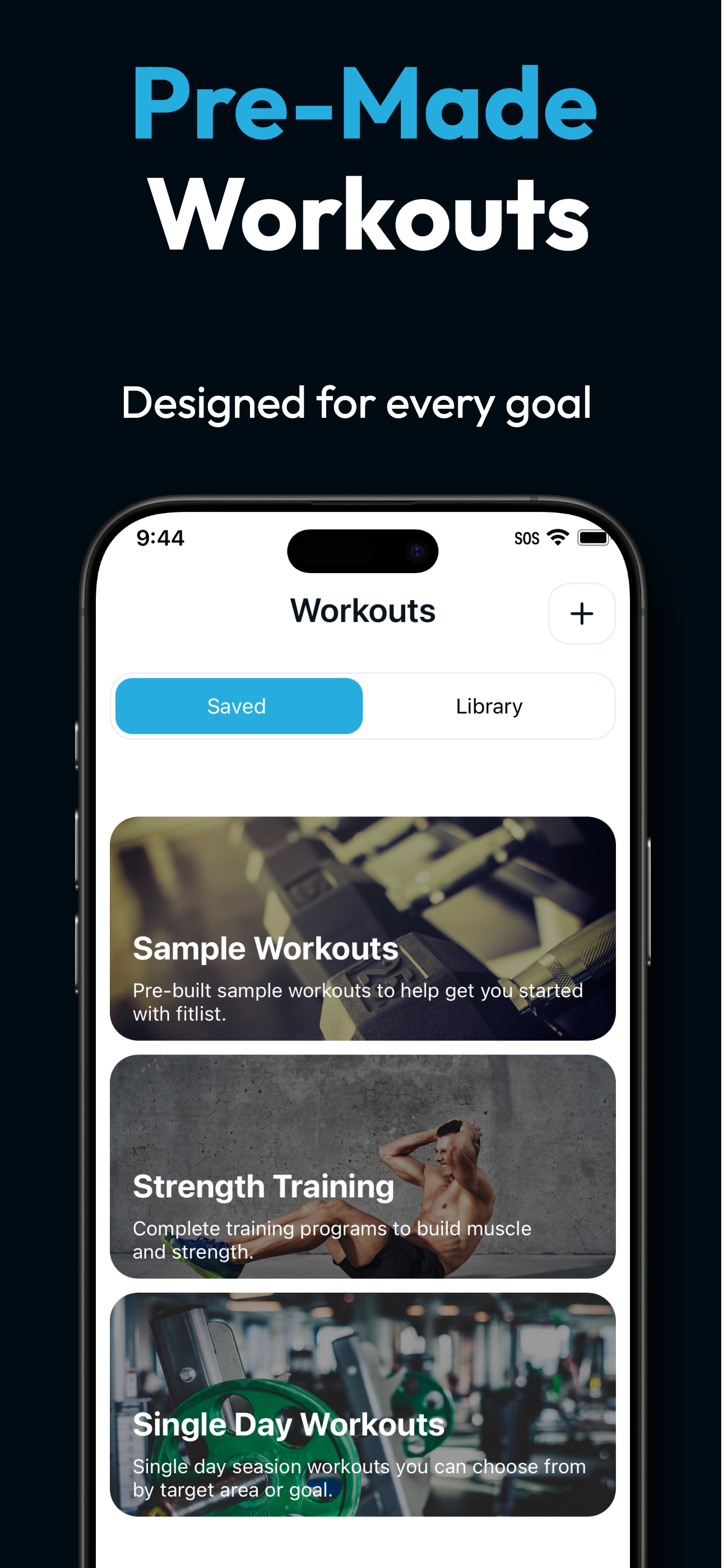 Fitlist Workout Log & Planner