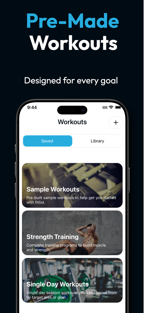 Fitlist Workout Log & Planner screenshot 7