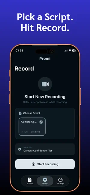 Teleprompter For Video - Promi screenshot 3