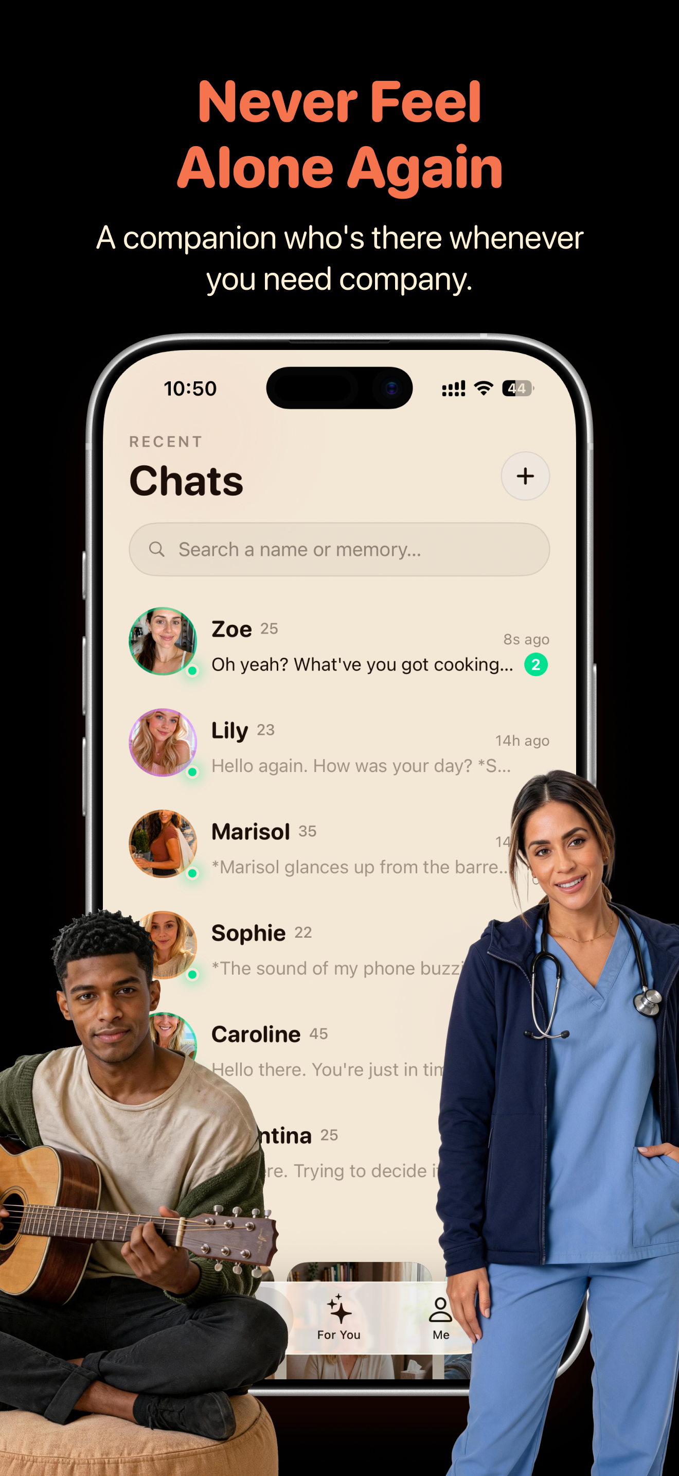 Nomiy - AI Companion & Chat screenshot 3
