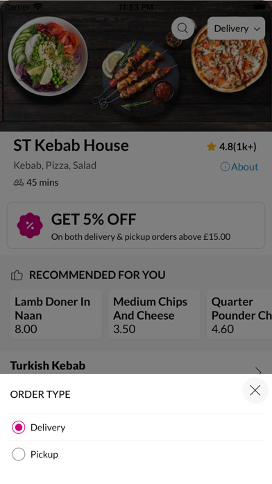 ST Kebab House Screenshot