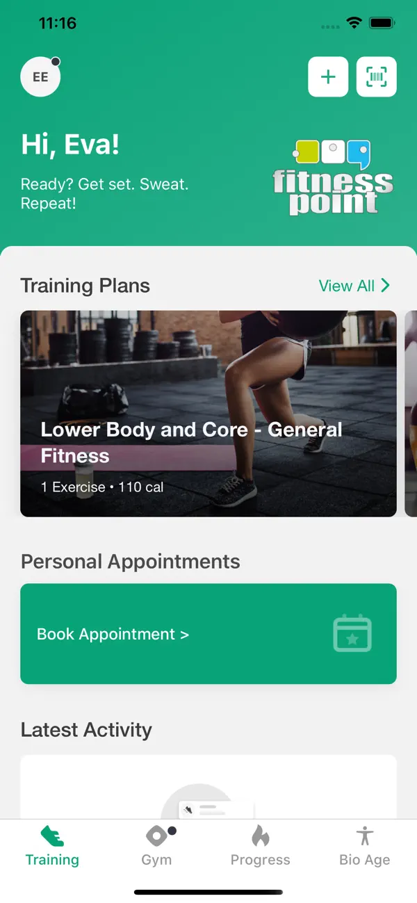 Screenshot #2 pour Fitness Point Member App