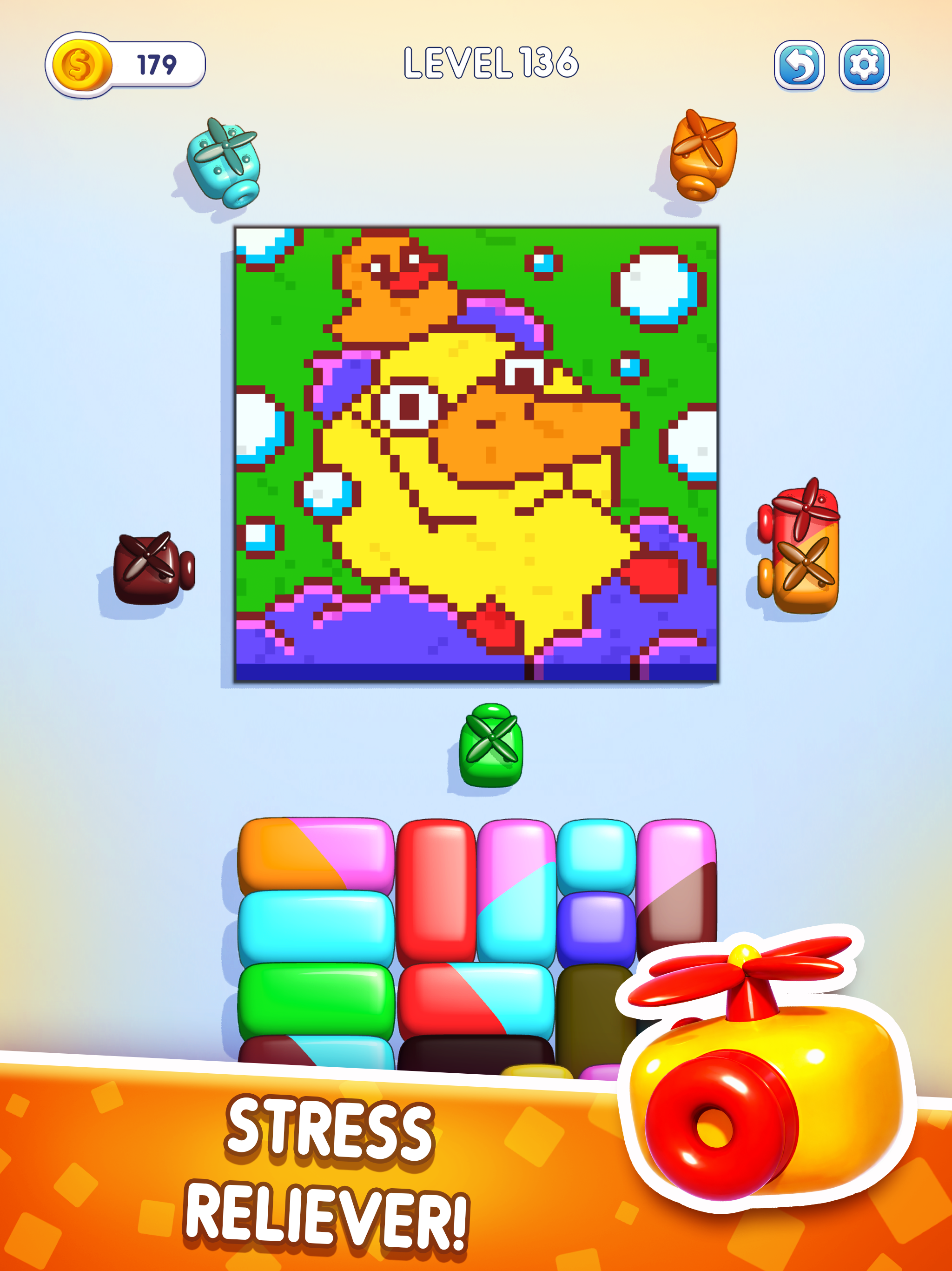 Pixel Orbit Blast screenshot 10