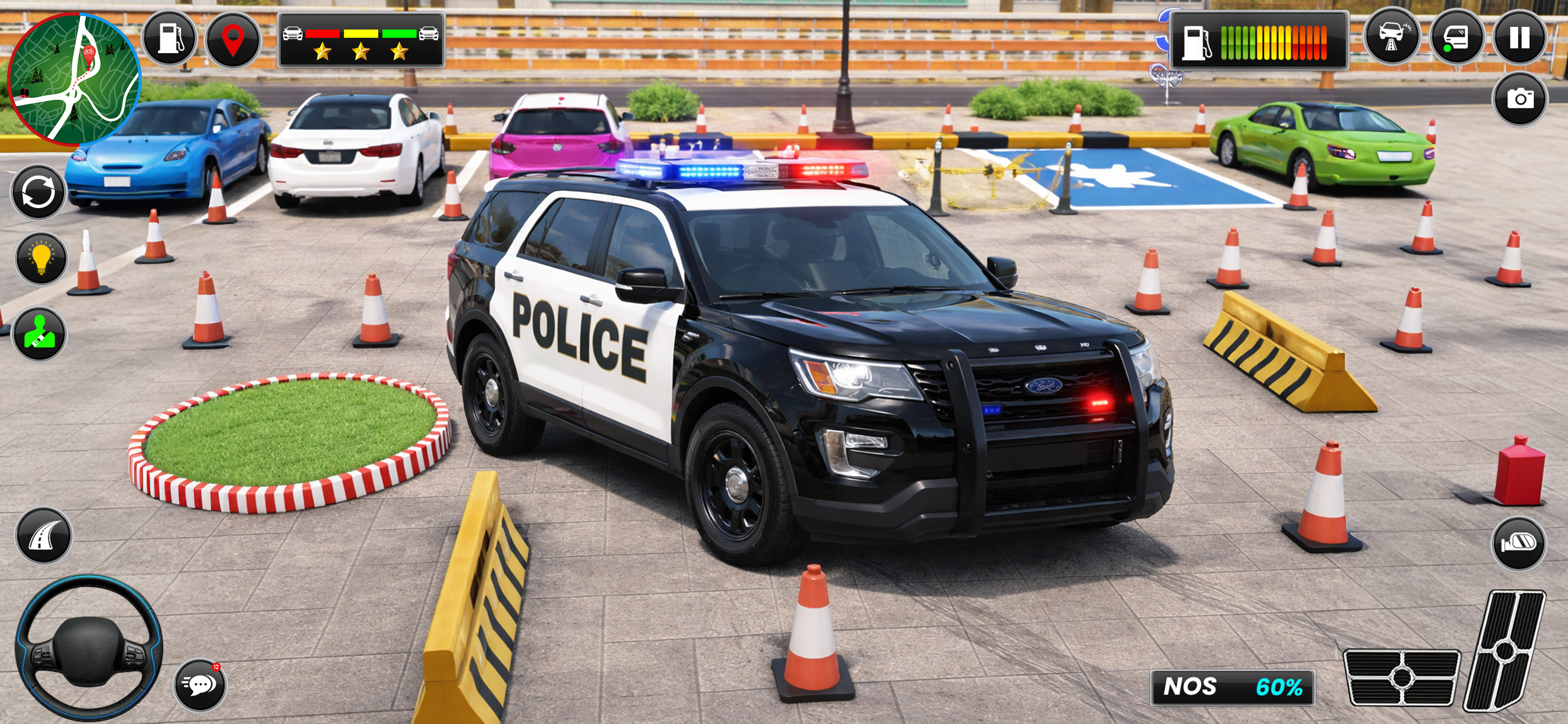Advance Police Parking Game