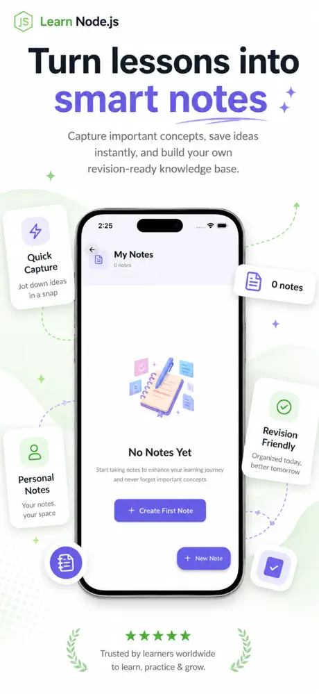 Learn Node.js - Backend Coding screenshot 6