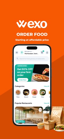Wexo | Your Delivery Partner iPhone screenshot 2