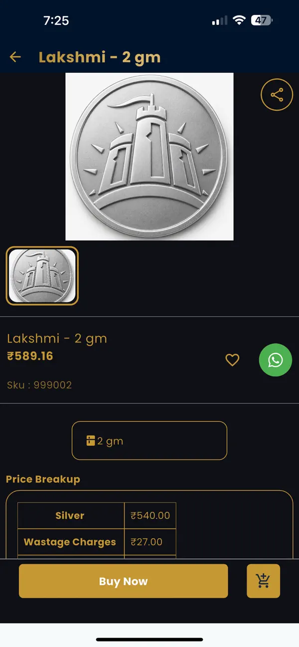 Screenshot #3 pour Samrajya Silvers App
