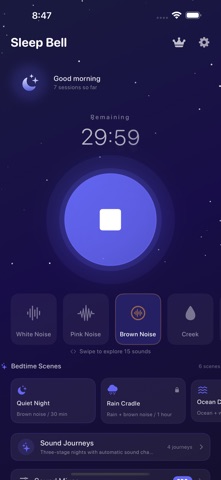 Sleep Bell - White Noise Screenshot 3 of 3
