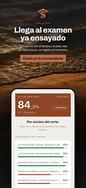 Sobresalia: Oposiciones y Test screenshot 3