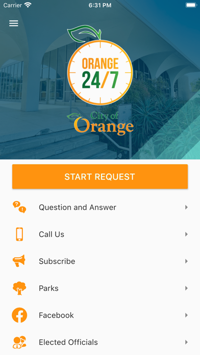 Orange 24/7 Screenshot