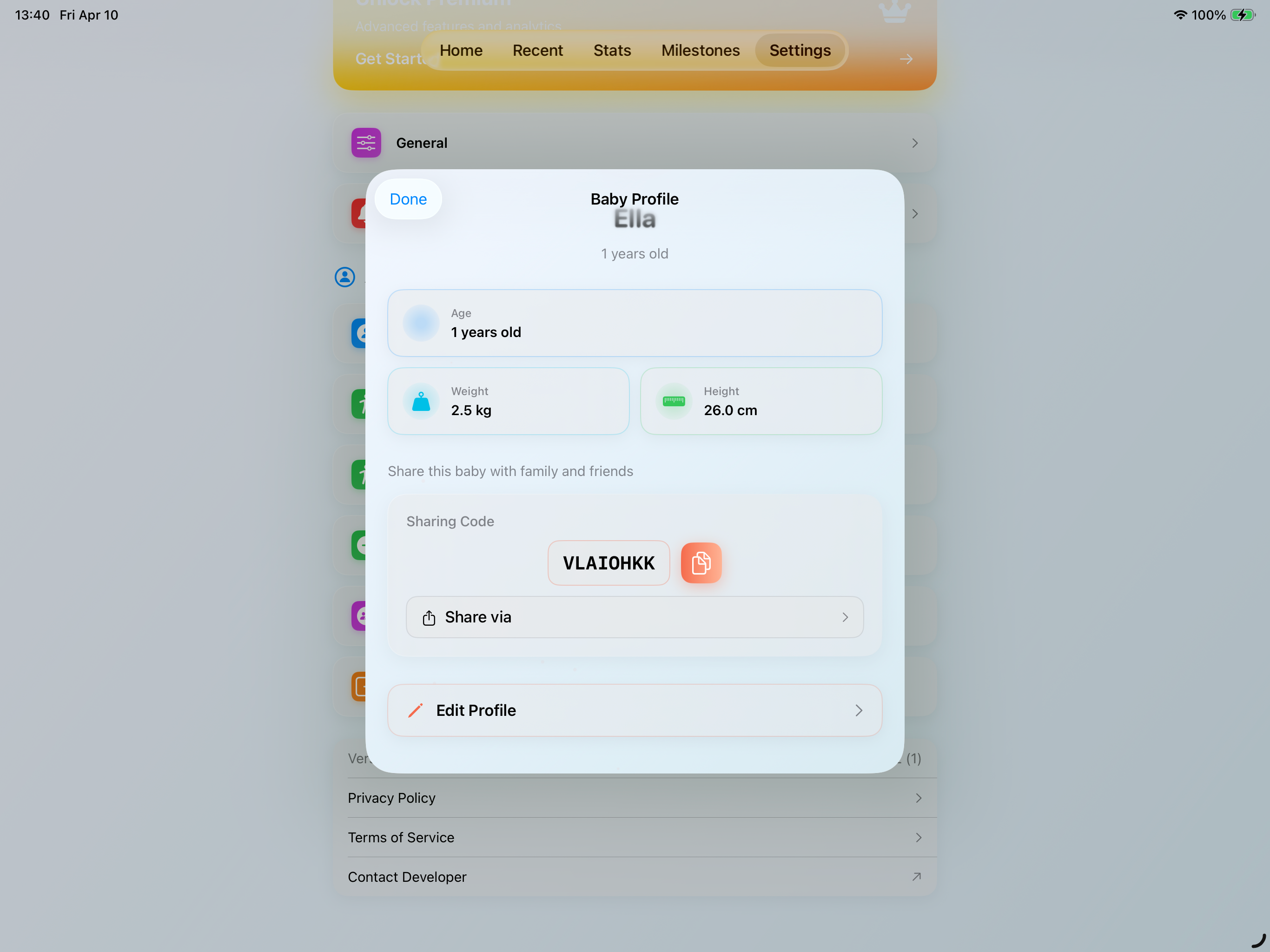 LittleLog: Baby Tracker & Log