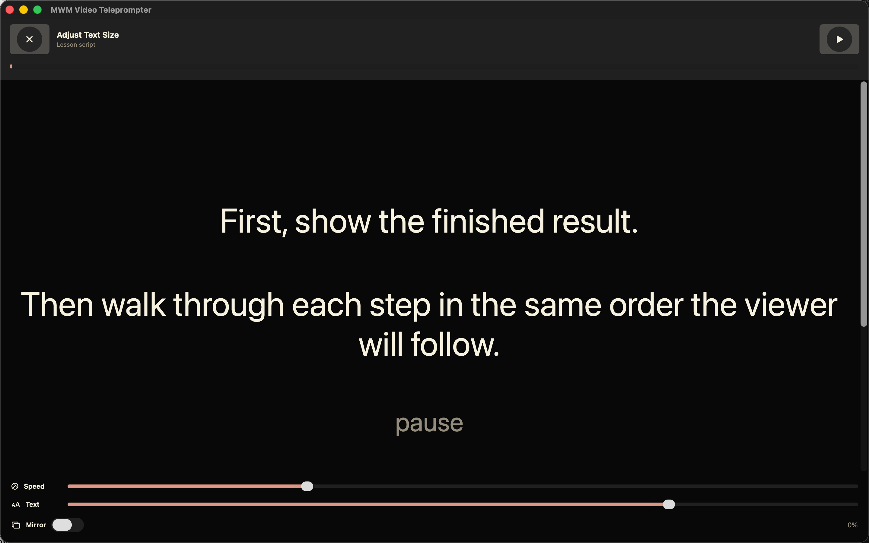 Teleprompter & Prompter Video screenshot 25