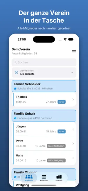 AdressBook screenshot 1