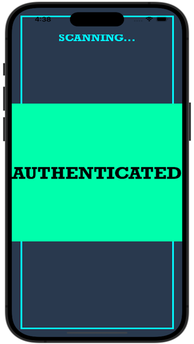 Authenticator - Fake Scanner Screenshot