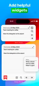 Weekly Planner - Diary, Notes screenshot #10 for iPhone