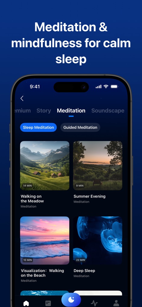 ShutEye®: Sleep Tracker, Sound - Relax & Meditate