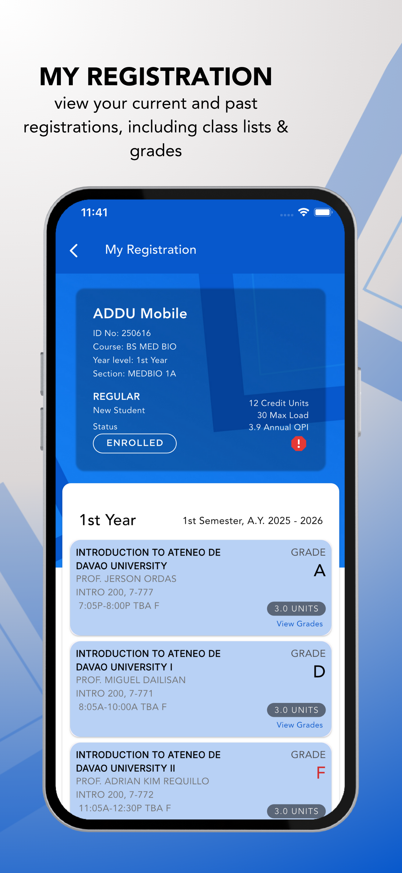 MyADDU screenshot 4