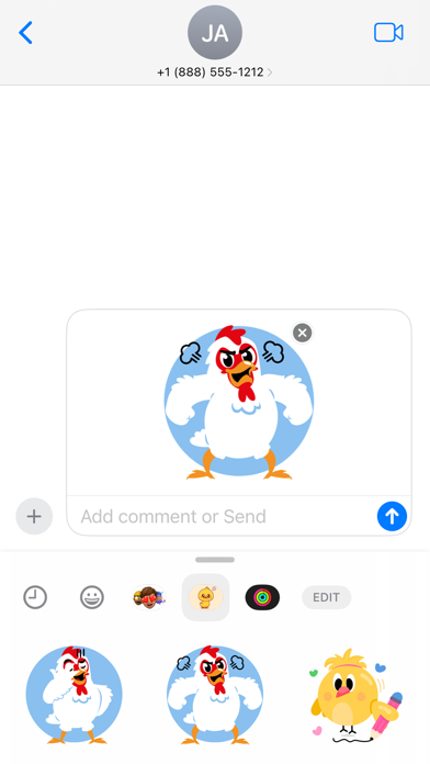 Chick Stickers Setのおすすめ画像3