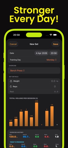 AndroTrack: GYM & TESTOSTERONE Screenshot 4 of 7