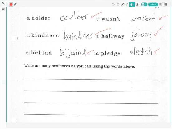 EDUAC Web app screenshot 3