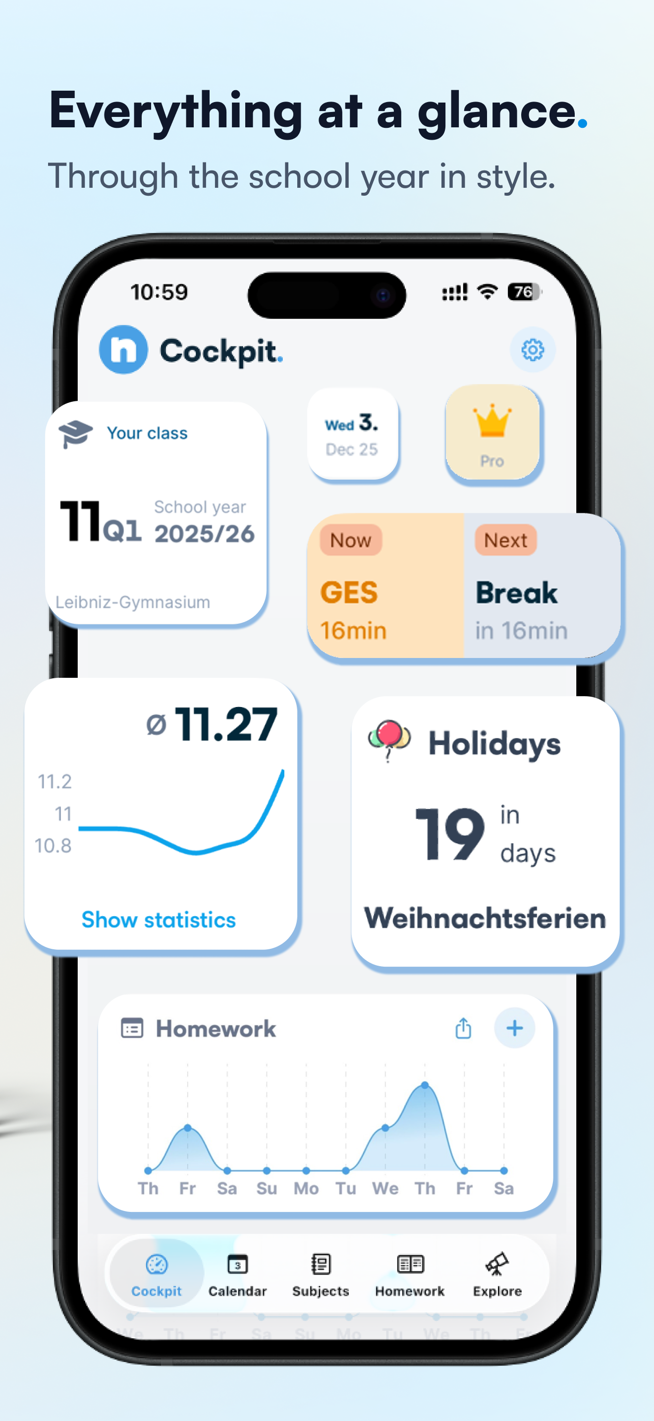 Notenapp - digital school tool screenshot 2