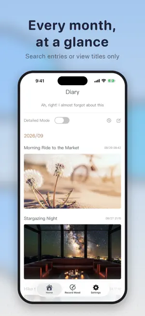 Pure Diary: Photo Journal screenshot 2