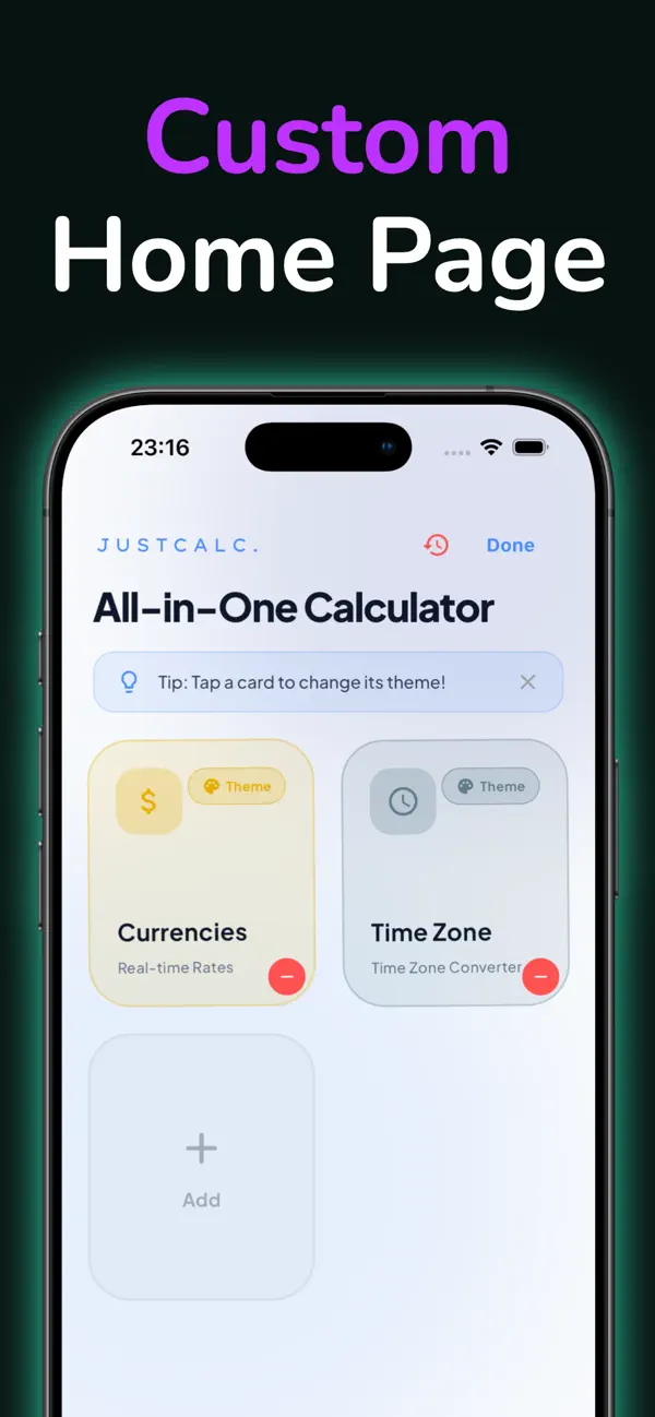 Screenshot #2 pour JustCalc: Smart Calculator