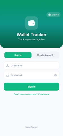 My Wallet Tracker Screenshot 3 of 5