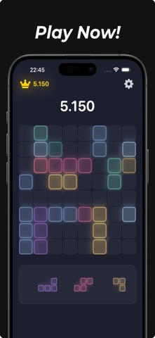 Block Blast Neon Screenshot 3 of 3