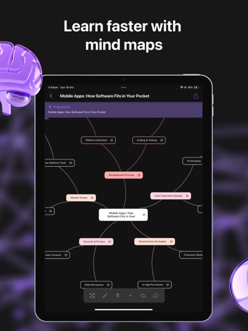 Mindloom - AI Mind Map ipad screenshot 4