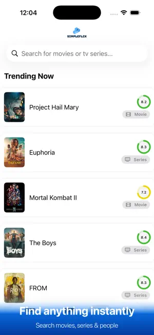 SimpleFlix screenshot 3