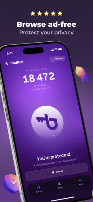 PadPub: Ad Blocker & DNS screenshot 1