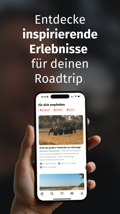 Wildful Stories: Roadtrip App Screenshot