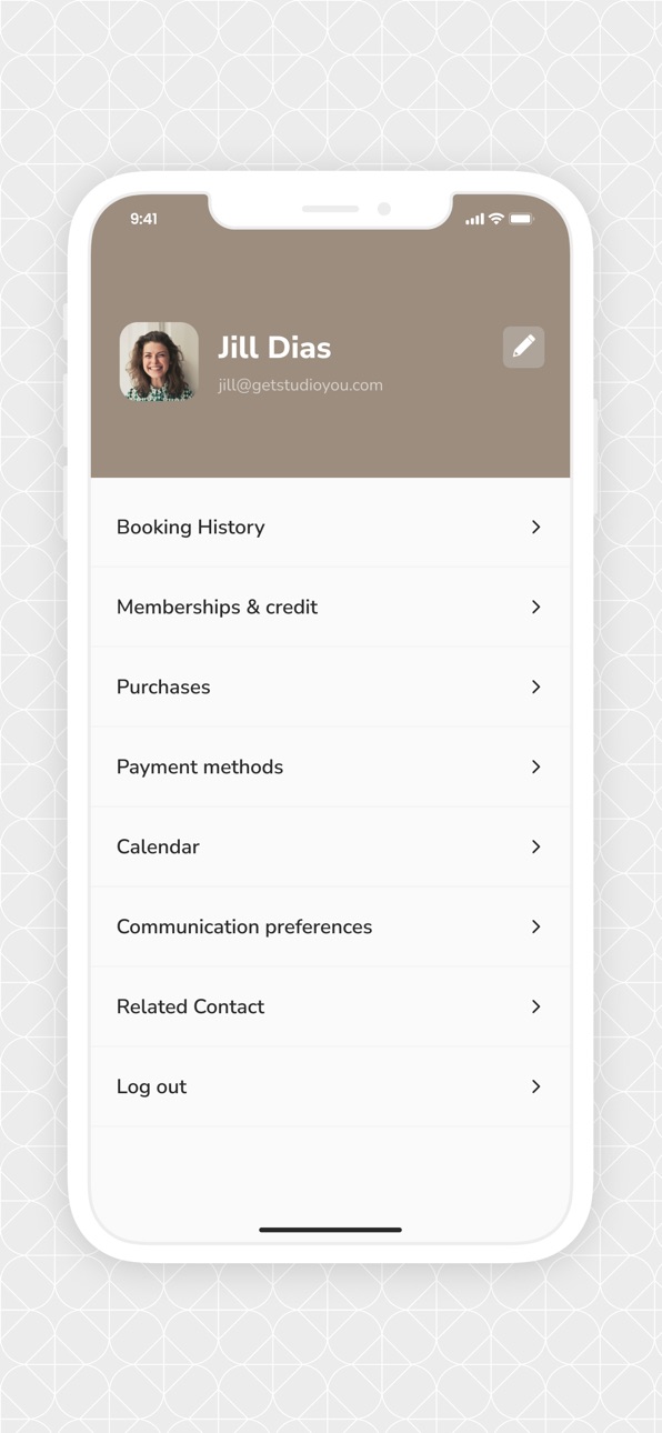 iPhone screenshot