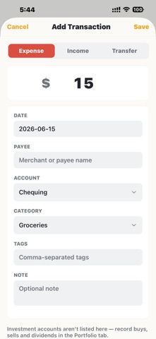 Finlynq Screenshot 10 of 10