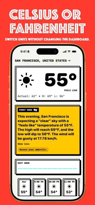 No BS Weather: Feels Like screenshot 8 of 8