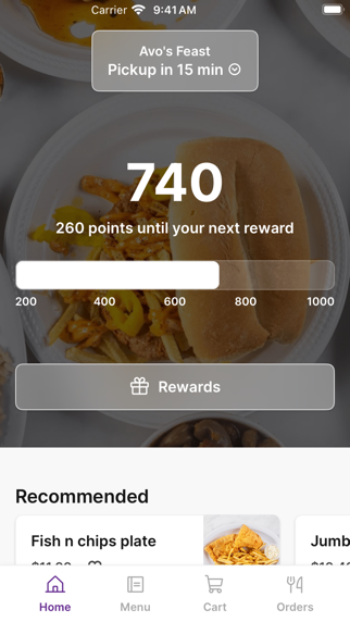 Avo's Feast iPhone screenshot 1 - Food & Drink app
