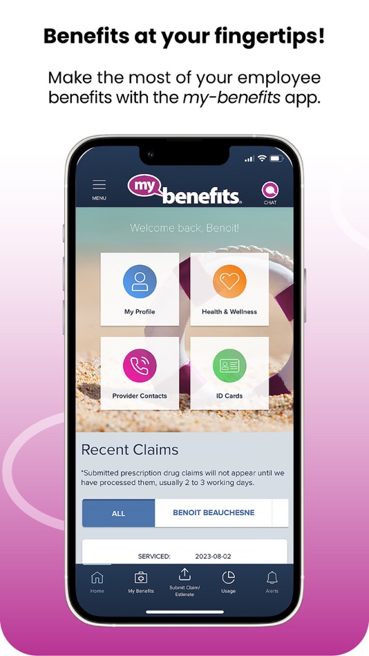 #1. my-benefits (iOS) By: Johnston Group Inc.