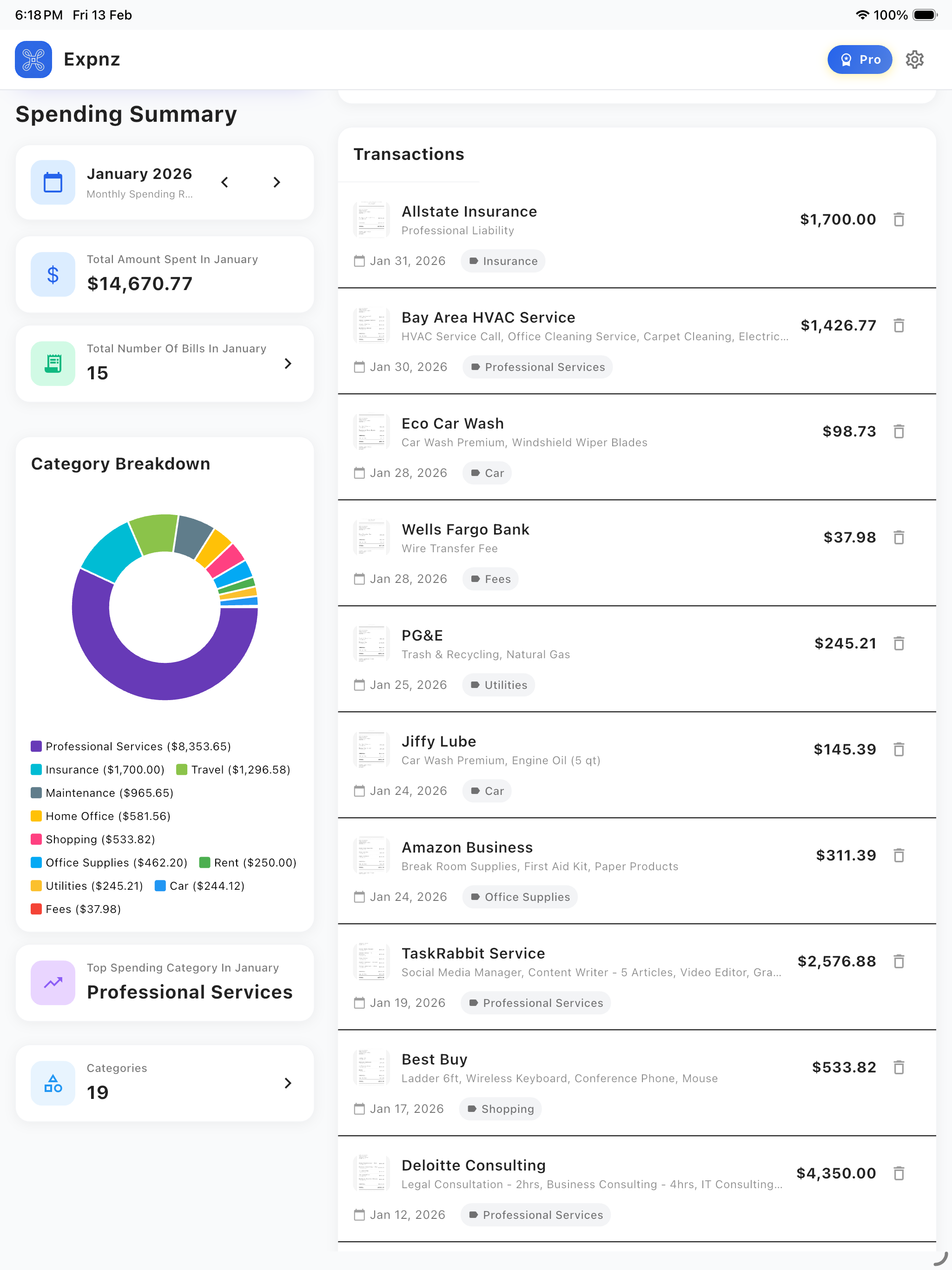 Expnz - AI Expense Tracker screenshot 11