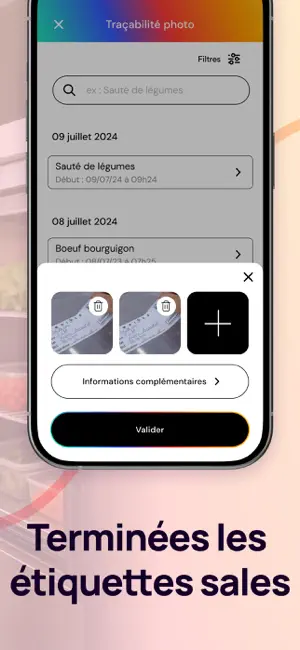 HACCP-Facile - Traçabilité/PMS screenshot 4