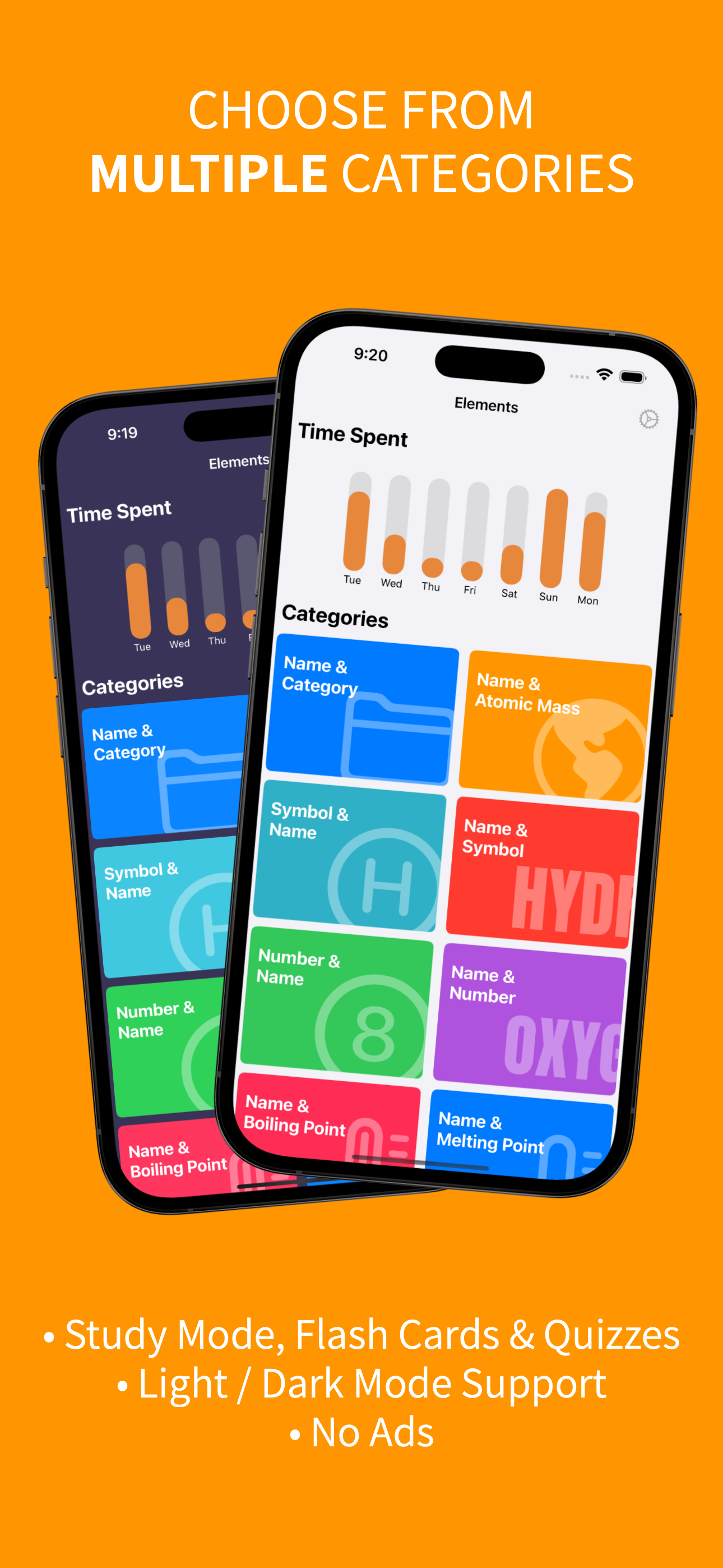 Elements - Flashcards and Quiz