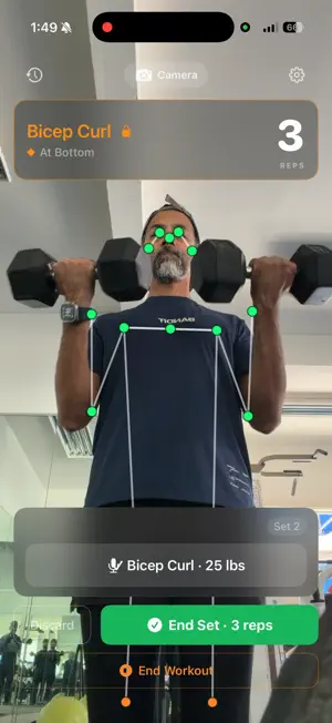 Meridian Fitness Tracker screenshot 1