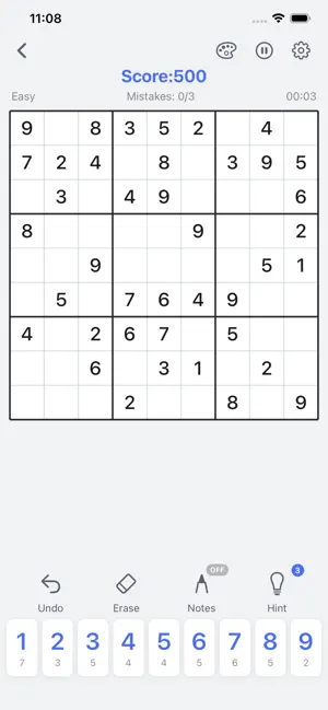 Sudoku· Puzzle Sudoku Games Pr screenshot 1