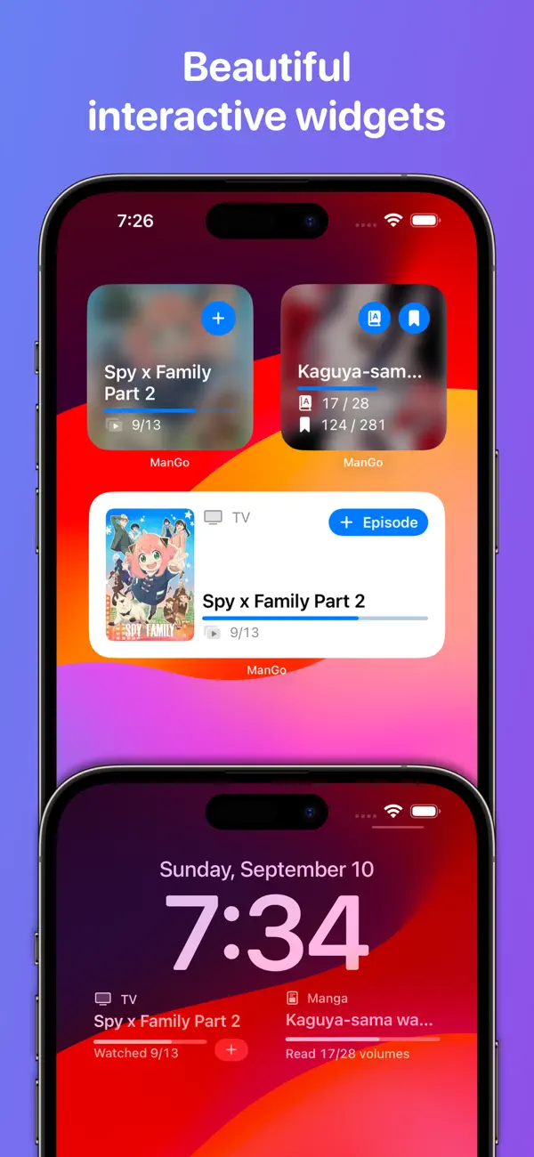 #3. ManGo - Anime & Manga Tracker (iOS) Przez: RocketScience IT